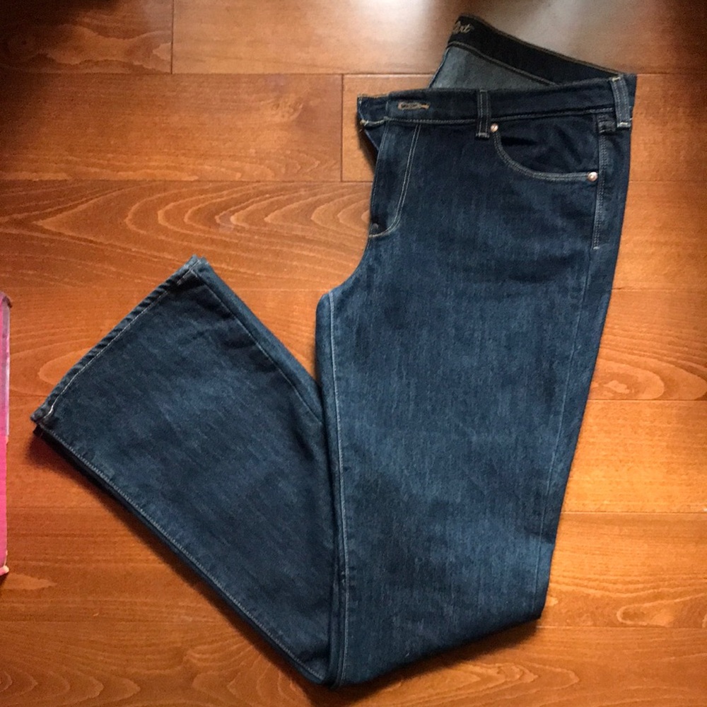 Old navy the flirt size 14tall dark wash bootcut
